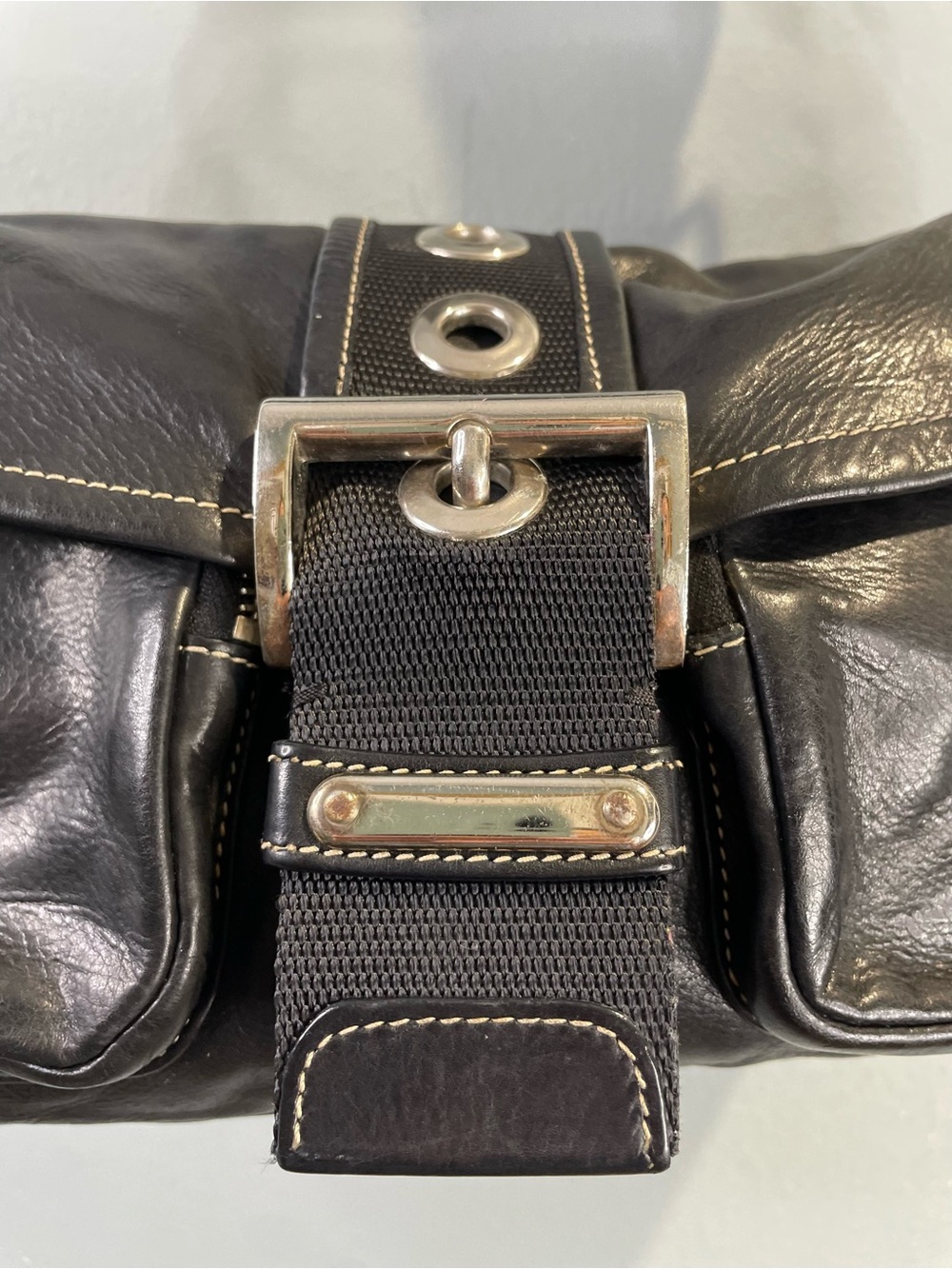 Prada Vintage all calfskin Y2K shoulder bag - Picture 6 of 10